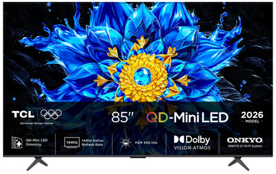 Tcl 85P8L Black TV Smart TV 85 QLED UHD 4K Hdr 144 HZ — image 1