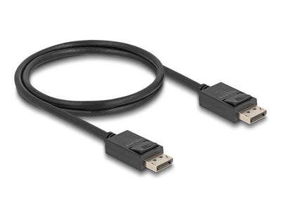 Delock 80492 Cable DisplayPort 16K 30 HZ / 8K 60 HZ 40Gbps 1M — image 1
