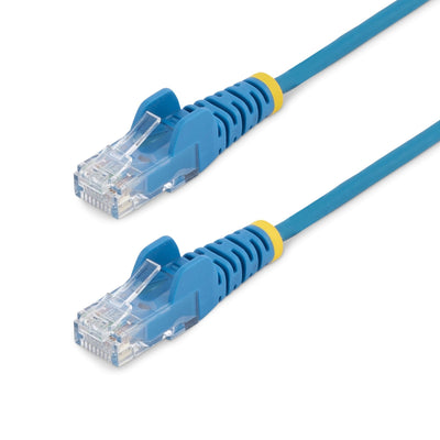 StarTech.com Cable 3M Network Ethernet CAT.6 Slim Without Enganches Network Cable Snagless Blue Cable Intercon — image 1