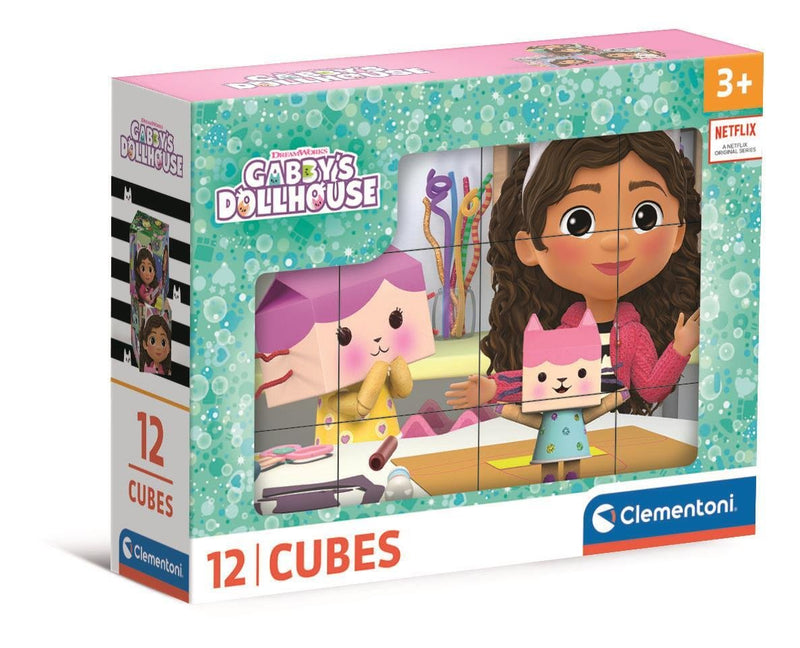 Puzzle Bucket House Muñecas Gabby 12PZS