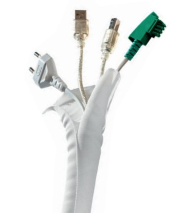 Hagor Ks Self Wrap, Ø 19MM, Guía Cable White 5 Metres 4250058588302.0 — image 1