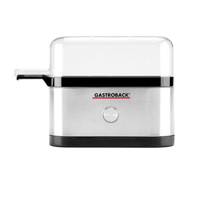 Gastroback Cuecehuevos Mini 3 Huevos 350W Black Steel Inoxidable — image 1