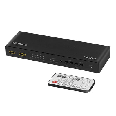 Logilink Switch HD0049 Matriz HDMI 4X2 Ports 4K / 60HZ, Escalador, Hdr, Arc — image 1