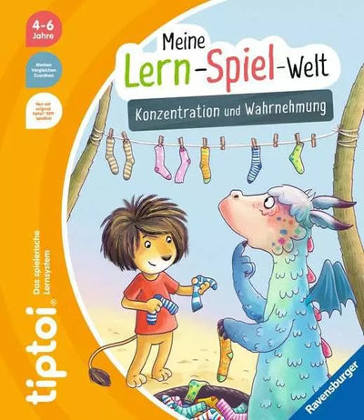 Ravensburger Tiptoi Mi Mundo Juegos Aprendizaje: Concentración And Percepción, Book Aprendizaje 49281 — image 1