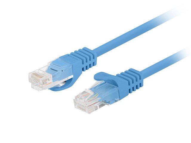 Lanberg Network Cable CAT.5E UTP 3M Azul 10-PACK