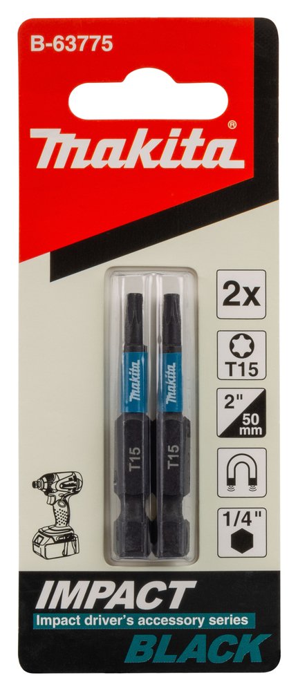 Makita B-63775 Punta Screwdriver 2 Pieces