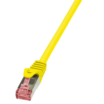 Logilink Network Cable CAT.6 S/FTP AWG27 Pimf Yellow 0,50M — image 1