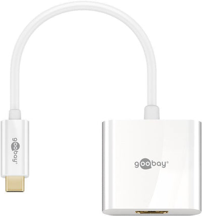 Goobay USB-C/HDMI Adapter Gráfico USB White — image 1