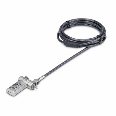 StarTech 25-PACK Laptop Lock, Compatible W Noble Wedge Nano K-slot - Sicherheitscableschloss - Black Silver -  — image 1
