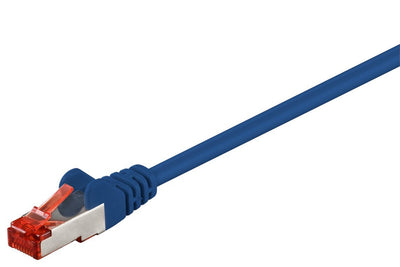 Goobay 68266 Network Cable Blue 0,5M CAT.6 S/FTP (s-STP) — image 1