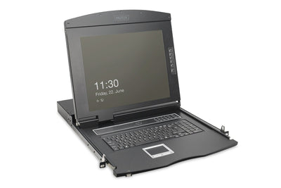 Console Modular With 19 TFT48,3CM 8PORT KVM Touch 8 X Hdmi, Resolution Hd, Keyboard Es — image 1