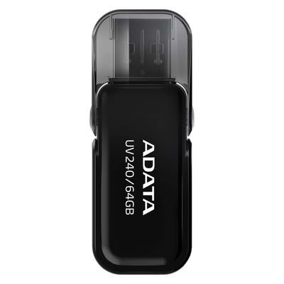 ADATA USB Flash Drive UV240 64GB USB 2.0 Black — image 1