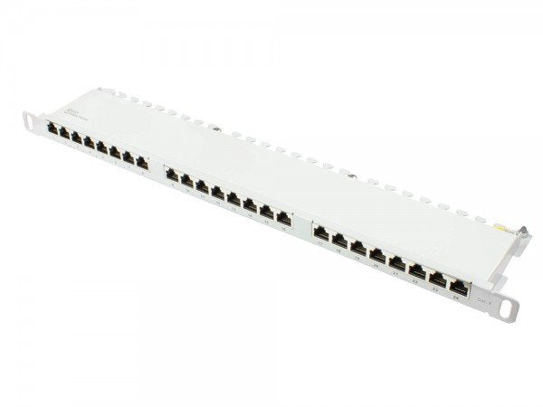 Good Connections Patchpanel 19CAT. 6 24-P. 0,5HE Lichtgr.