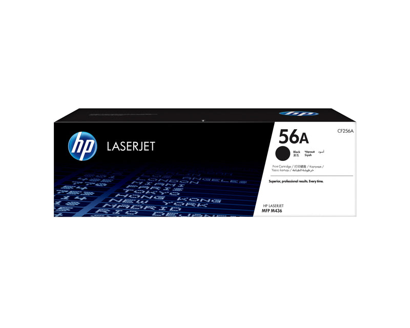 HP Genuine Toner 56A Black CF256A