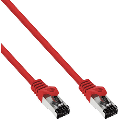 Inline Network Cable S/FTP Pimf CAT.8.1 Libre Halógenos 2000MHZ Red 10M — image 1