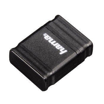 Hama Smartly Memory USB Flash Drive USB 2.0 With Cover - 64GB Capacity - 15MB/S Transferencia - Black