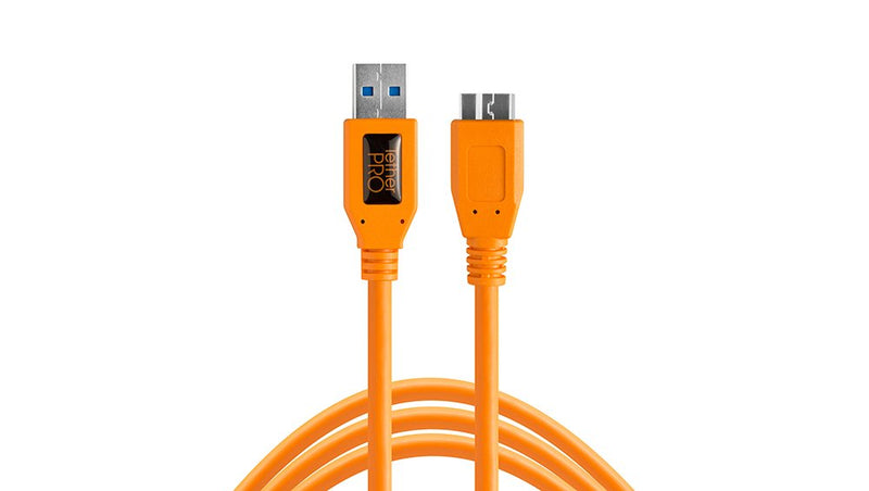 Tether Tools Cable Tetherpro USB 3.0A/Micro B 4,6M Orange