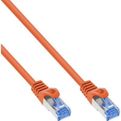 Inline® Patch Cable CAT.6A, S/FTP, Tpe (lszh), Cca, Orange, 1.5M — image 1