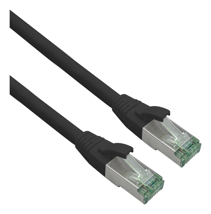 Helos Grs Certificado CAT.6A Network Cable With CAT.7 Rohkabel Tpe Black 0,50M