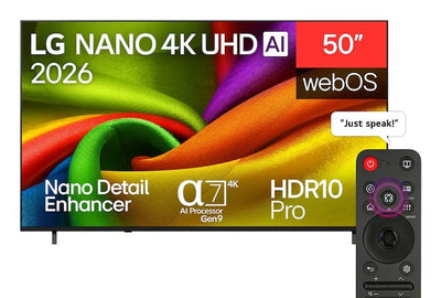 LG TV Nanocell 50NU850B6LA 50' Ultra HD 4K Smart TV Wi-Fi Black — image 1