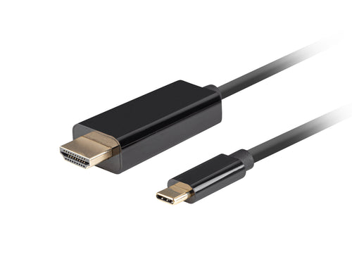 Lanberg USB Cable -c(m)-hdmi(m) 1.8M 4K 60HZ Black — image 1