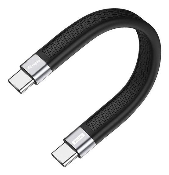 Equip Cable 128410 USB USB4 Gen 3X2 0,13M USB C Black