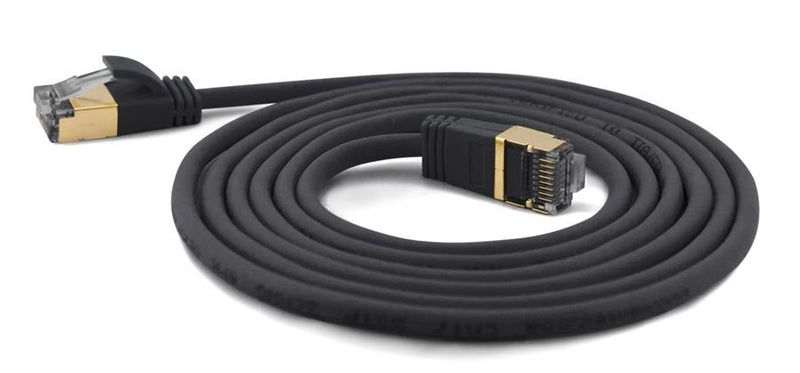 Wantec Network Cable Smp CAT.7 Me. CAT.6A D4MM 0,50M Black