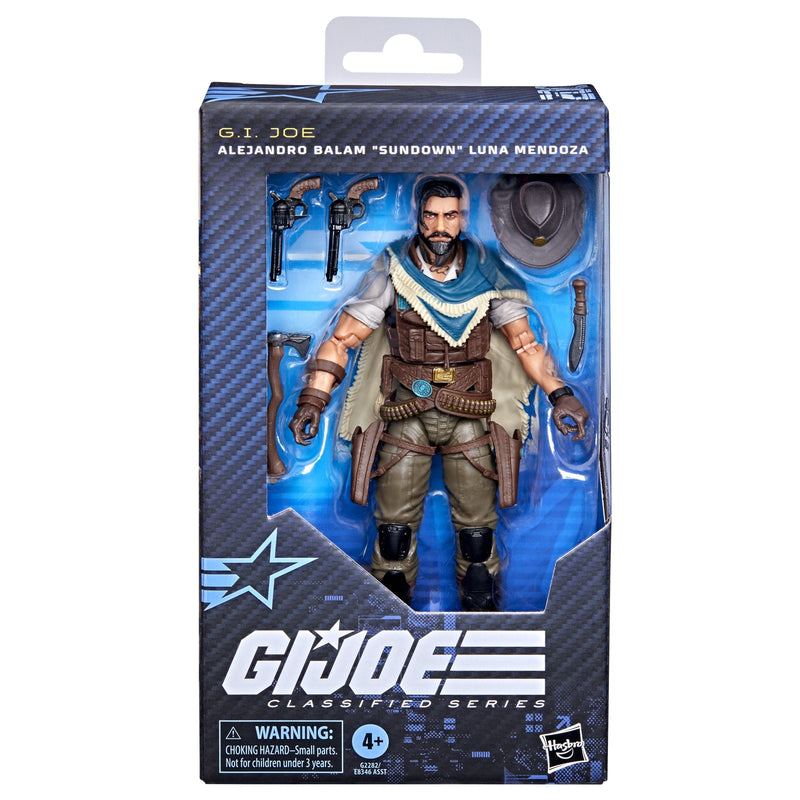 Figura Alejandro Balam Sundown Luna Mendoza G.i. Joe Classified Series 15CM