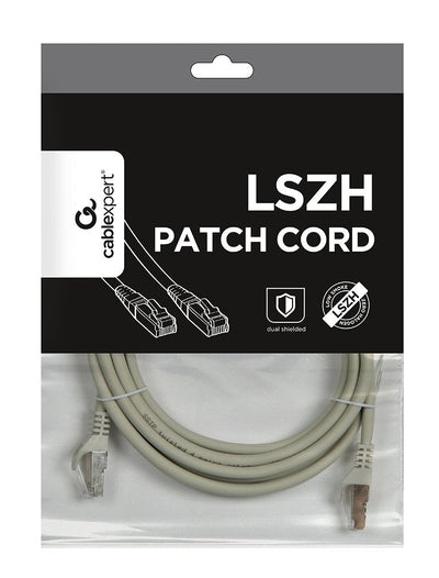 Gembird Network Cable RJ45, CAT.6A, FTP, Lszh, 3M, Grey — image 1