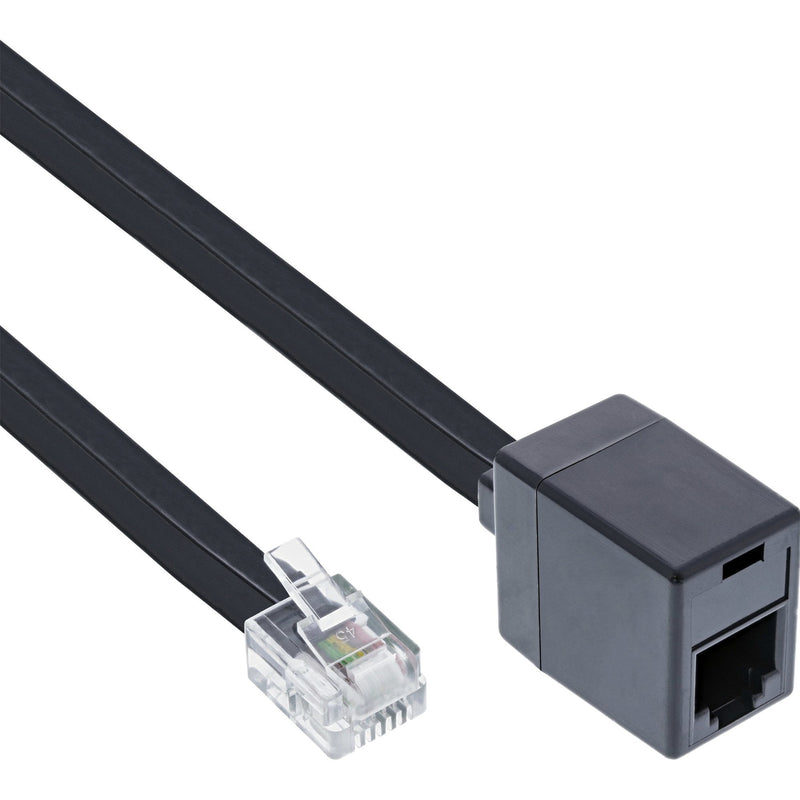 Inline Cable Modular RJ12 6P6C Male a Female 10M