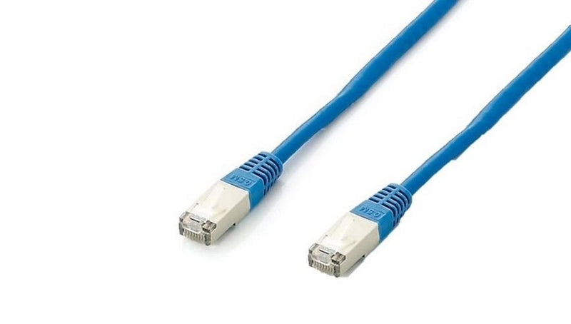 Equip Network Cable CAT.6A S/FTP 2x RJ45 20.00M Blue Lszh Polybeutel