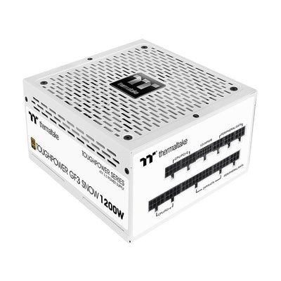 Thermaltake Tt Toughpower GF3 Snow 1200W, PC-netzteil White 1X 12VHPWR, 5X Pcie, Kabel-management, 1200 Watt P — image 1