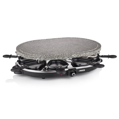 Princess Parrilla Stone 8 Oval & Raclette 162720 1200W Size 43*30CM — image 1