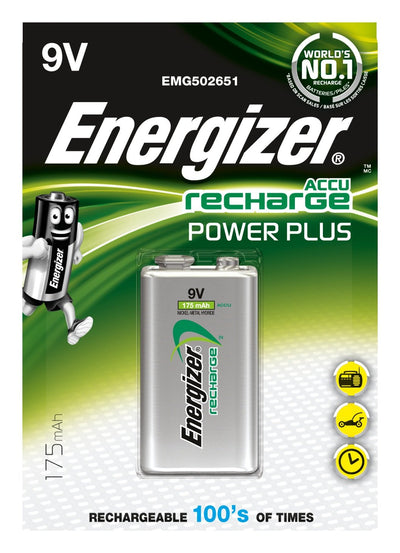 Energizer Power Plus Battery Rechargeable HR22 175MAH BLISTER*1 — image 1