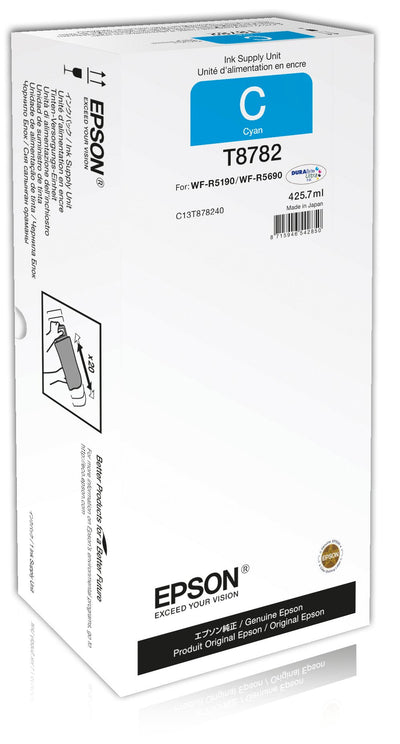Epson Supply Unit XXL Cyan 50000P WF-R5XXX T8782 — image 1