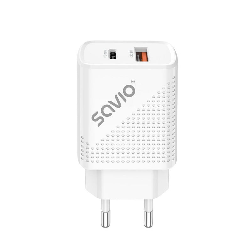 Savio Wall Charger USB Charging Fast 3.0 18W LA-04