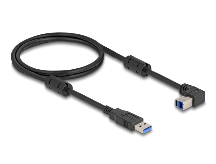 Delock USB 5Gbps Cable Type a Connector Male a Type B Connector Male 90° Arriba Angulado 1M