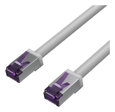 Shiverpeaks Network Cable CAT.6A S FTP Flex. 500MHZ 0,5M Grey — image 1