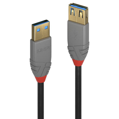 Lindy USB 3.0 Extension Typ a/a Anthra Line M/F 3M — image 1