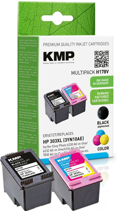 Kmp H178V Promo Pack Bk/Colour Comp. With HP 3YN10AE — image 1