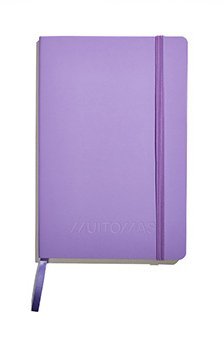 Muitomas NOTESA5VL Notebook And Block A5 Violet