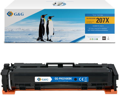 G&g Xl-toner Compatible With HP 207X W2210X With Chip — image 1