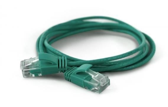 Wantecwire Cable Extra Thin UTP CAT.6A D 2,8MM, Green 3M