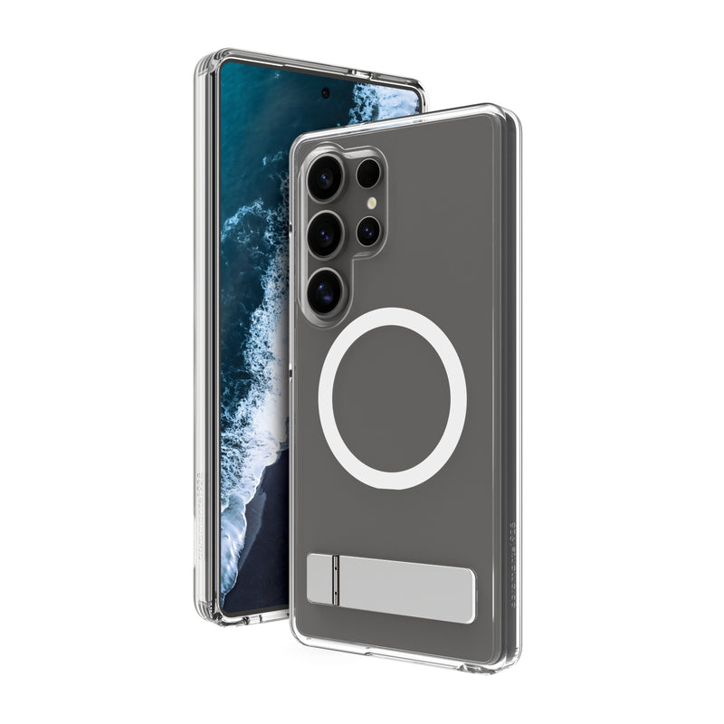 DBRAMANTE1928 Iceland Pro QI2 Kick Case For Galaxy S25 Ultra 17,3CM (6.8) Transparent
