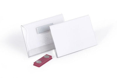 Durable Label Identificativa With Magnet 54X90MM Pack 25 Transp. — image 1