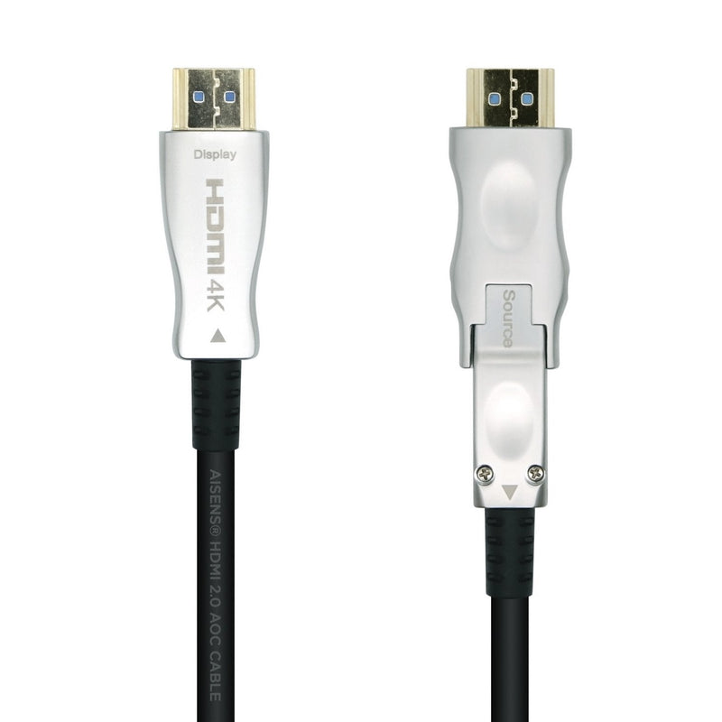 Aisens HDMI Cable V2.0 Aoc (active Optical Cable Desmontable Premium High Speed / Hec 4K@60HZ 4:4:4 18Gbps -