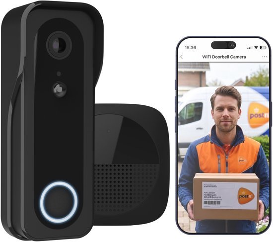 Trust Smart Home 3000B Doorbell Cam/Black 71387