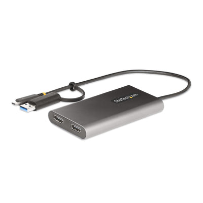 StarTech Adapter USB-C a HDMI Double - USB Type-c a 2 Monitores HDMI - 4K 60HZ Pd 100W 30CM — image 1