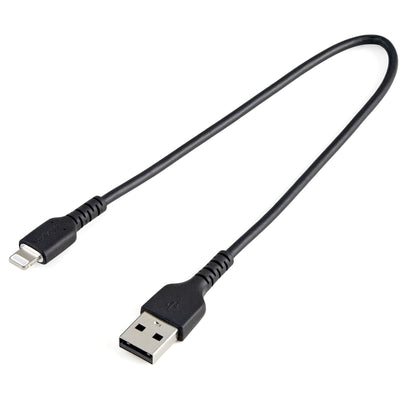StarTech USB Cable -a a Lightning 30CM Black RUSBLTMM30CMB - — image 1
