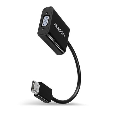 Axagon Rvh-vgan, HDMI - Reductor / Adapter VGA, Fullhd, Output Audio, Siesta Micro Usb. Connector — image 1